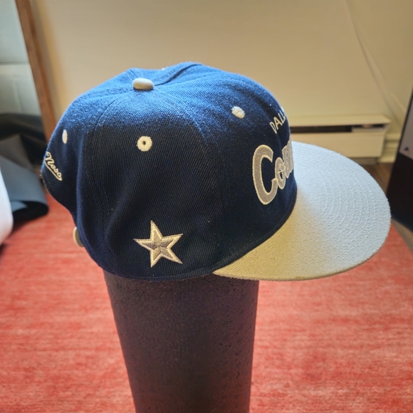 Mitchell & Ness Dallas Cowboys Vintage Collection Snapback hat Cap OS - Picture 2 of 6
